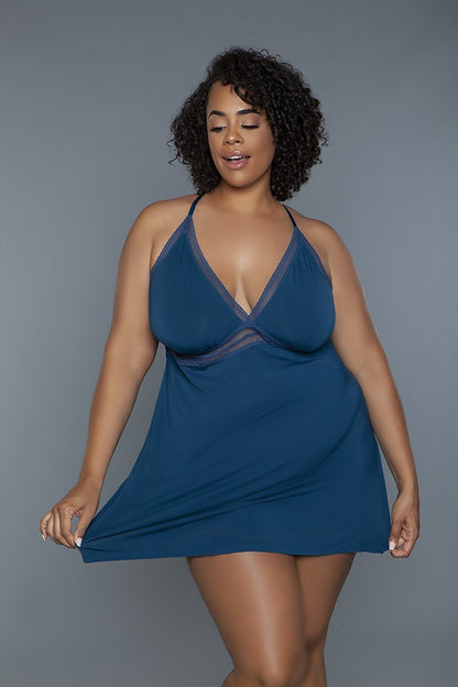 Hold Me Closer Plus Size Sheer Cami Babydoll